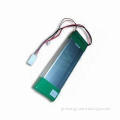 7.4V Lithium Polymer Rechargeable Battery Pack with 1,0000mAh Nominal Capacity